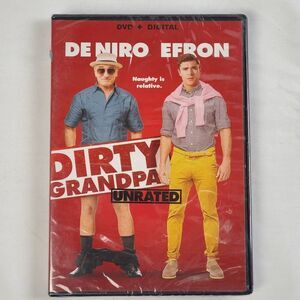 Dirty Grandpa (DVD + Digital, Unrated Edition, De Niro, Efron)